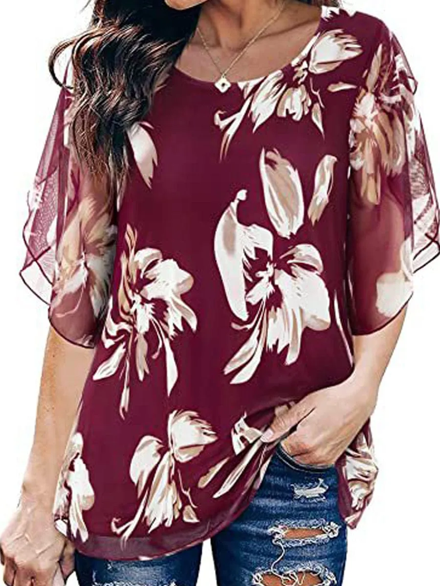 Button-Up Tiered Dress