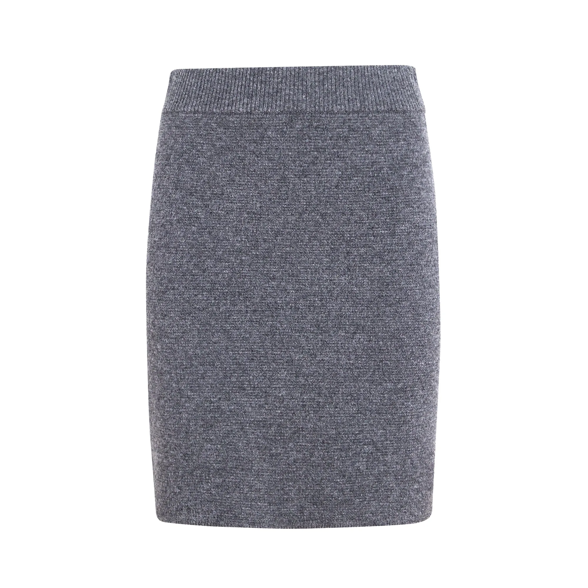 Cashmere Blend Mini Skirt