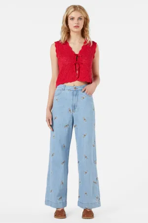 Dragonfly Emb Jean