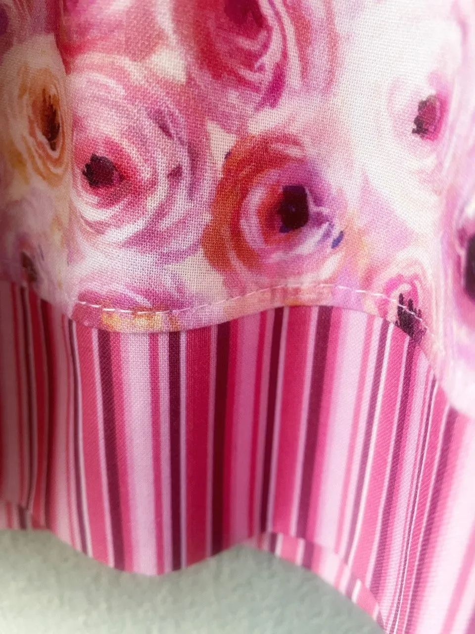 Dress, Pink Rose Cotton Girls Sundress