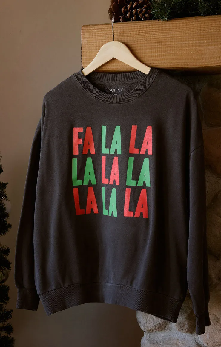 Fa La La Graphic Sweatshirt