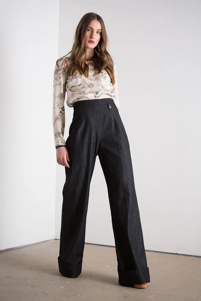 Jean Wide-leg Pant