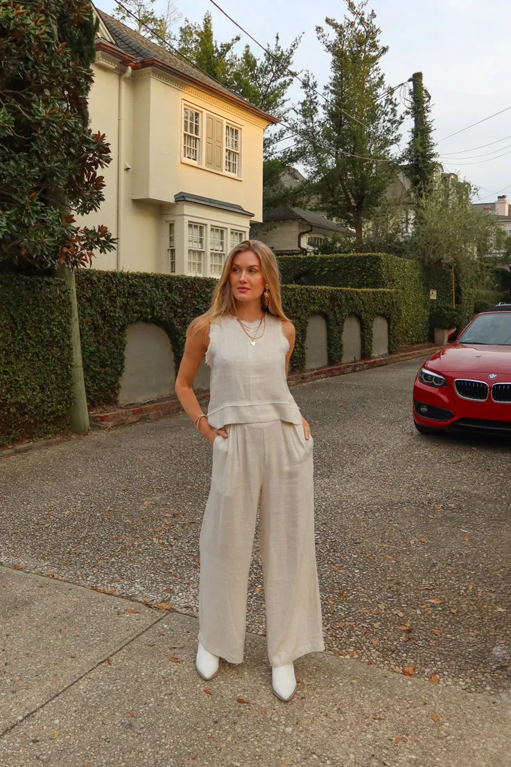 London Linen Trousers