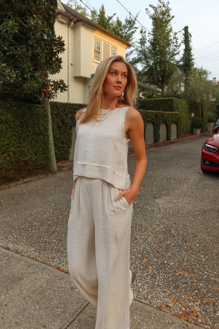 London Linen Trousers