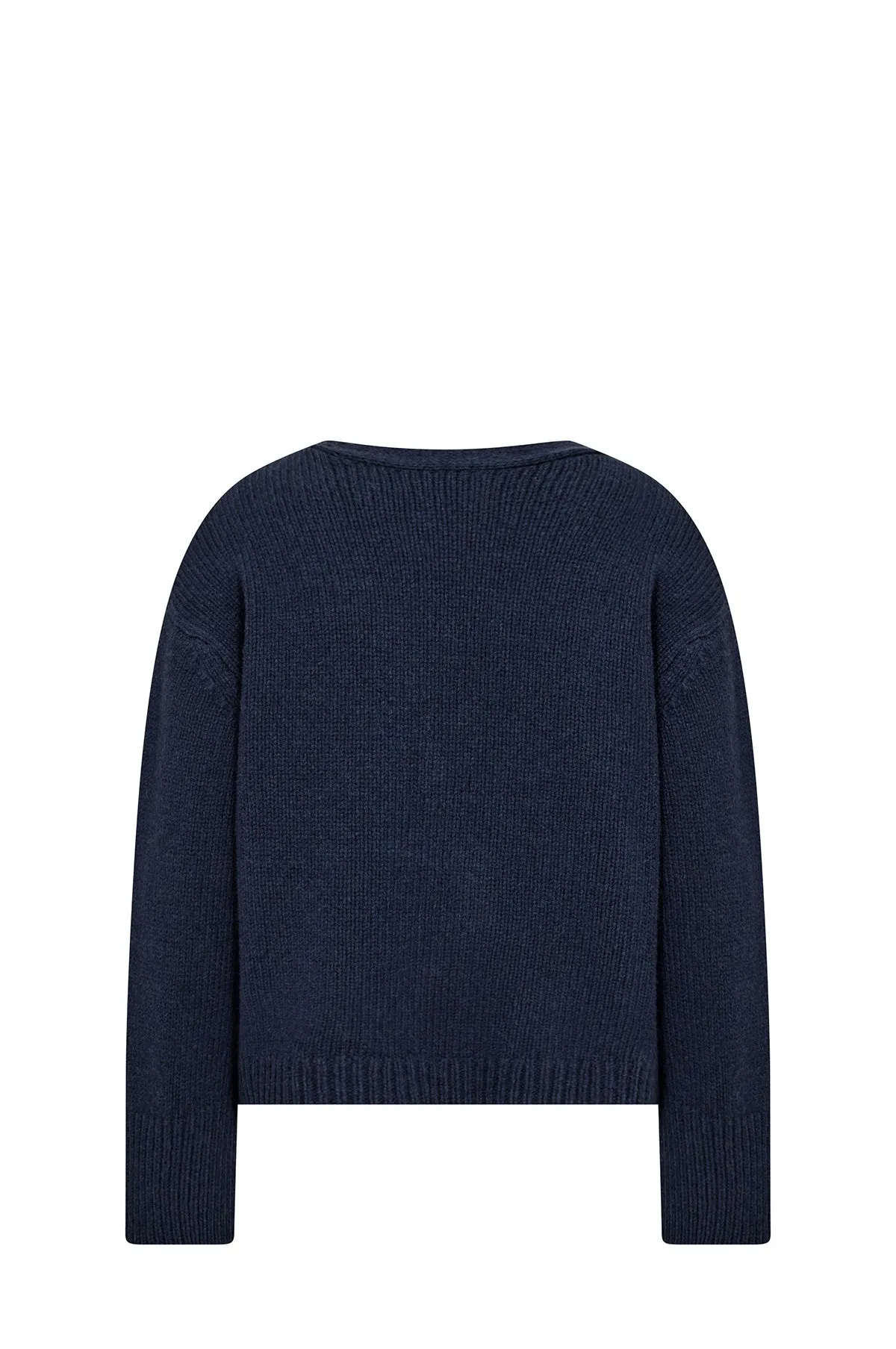 Perle Cardigan Mood Indigo Melange