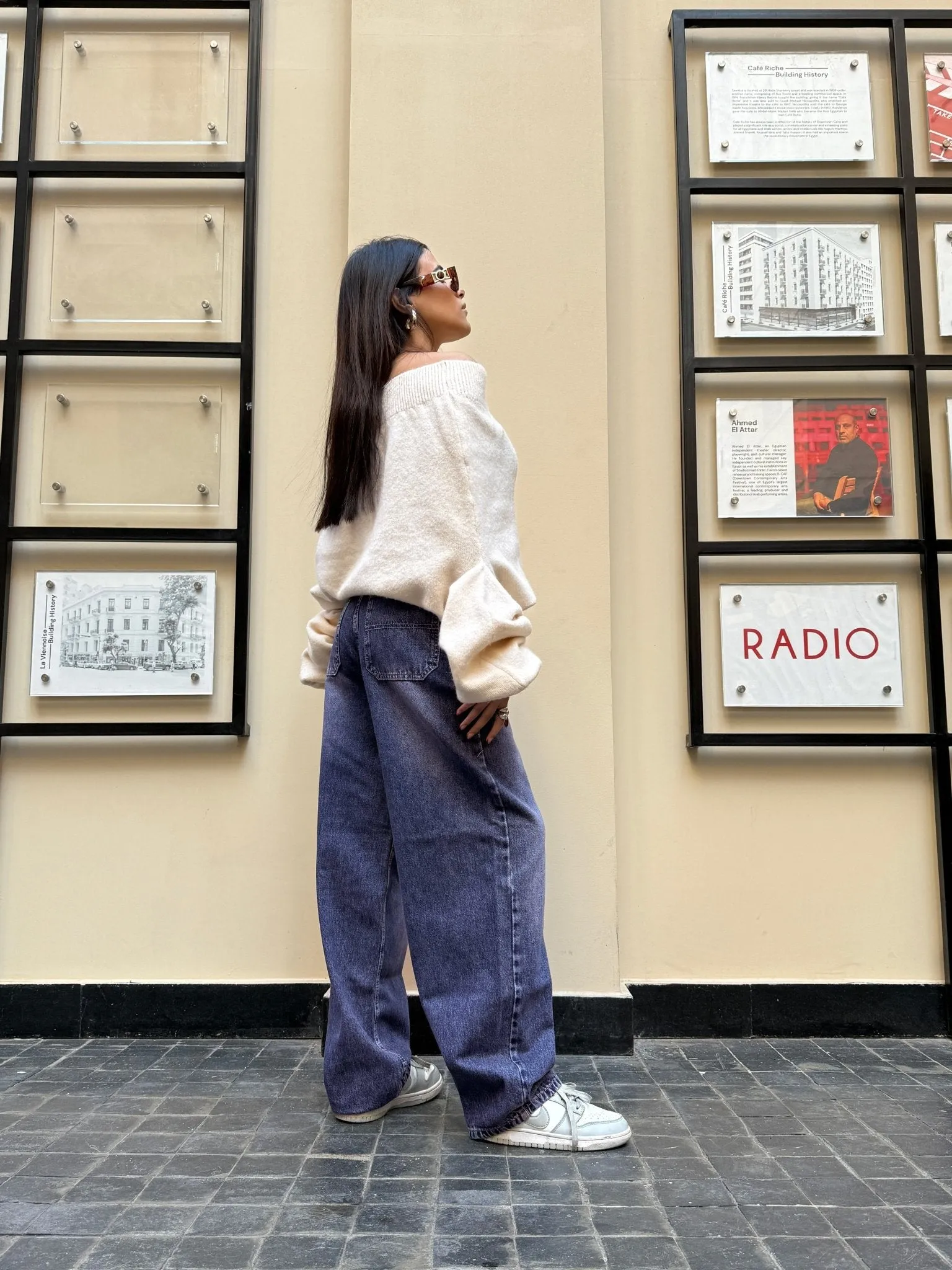 Skater - Mid Vintage Pink Jeans.