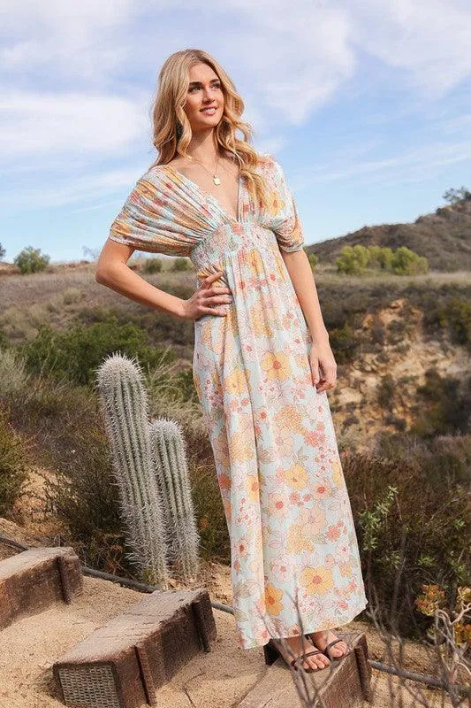 Spring Breeze Brunch Maxi Sundress