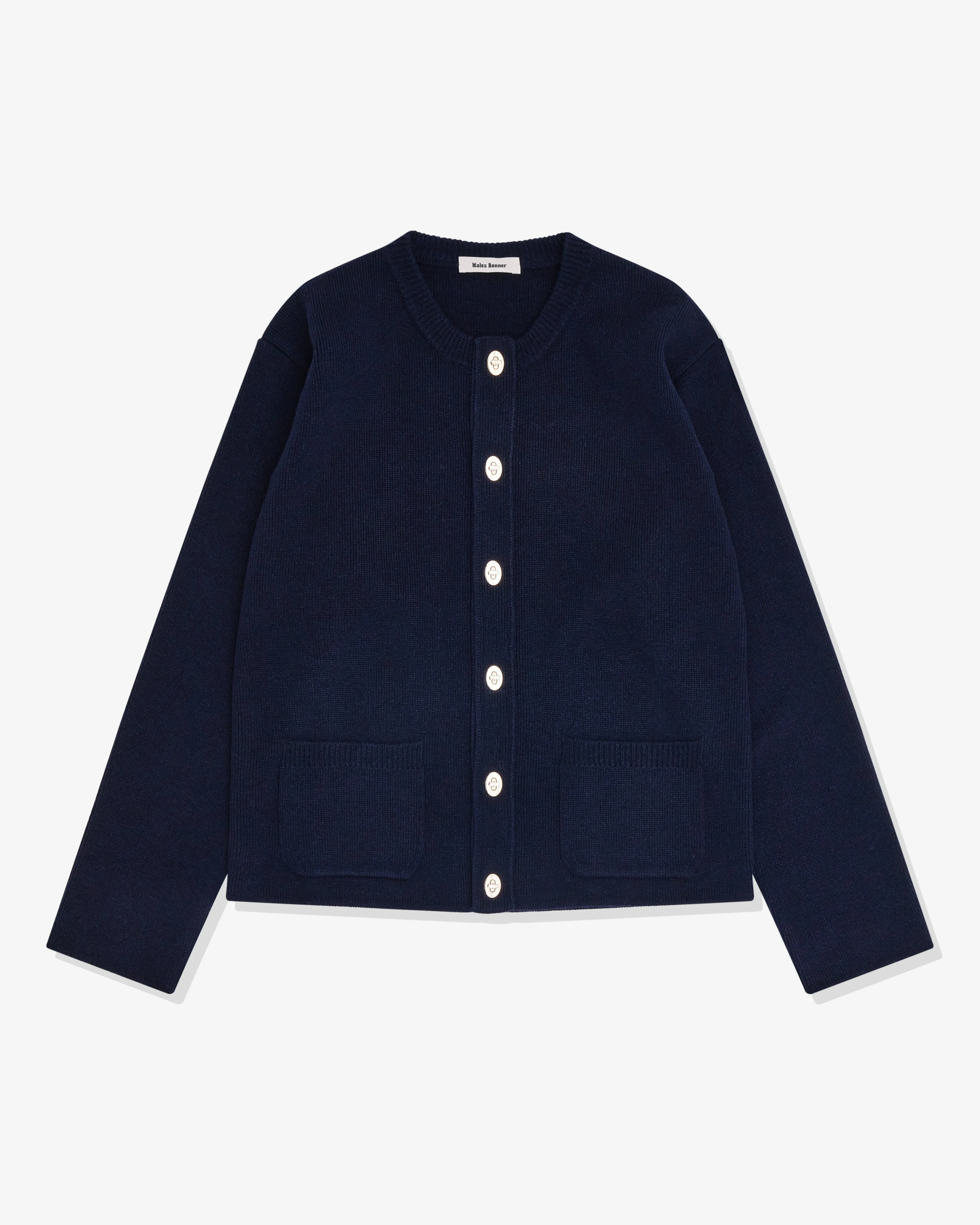 Wales Bonner - Men's Night Cardigan - (Navy)