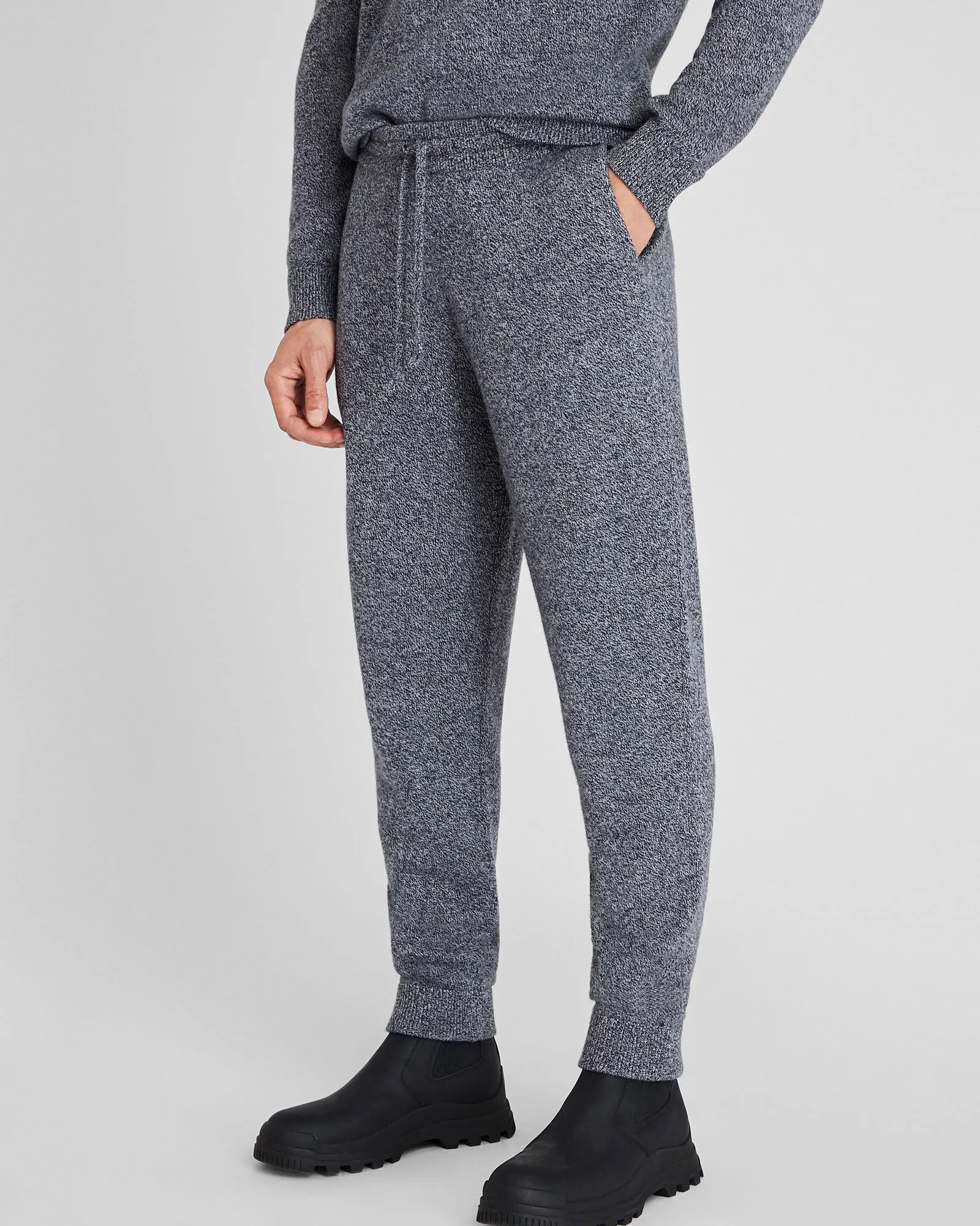 Wool Cashmere Blend Jogger
